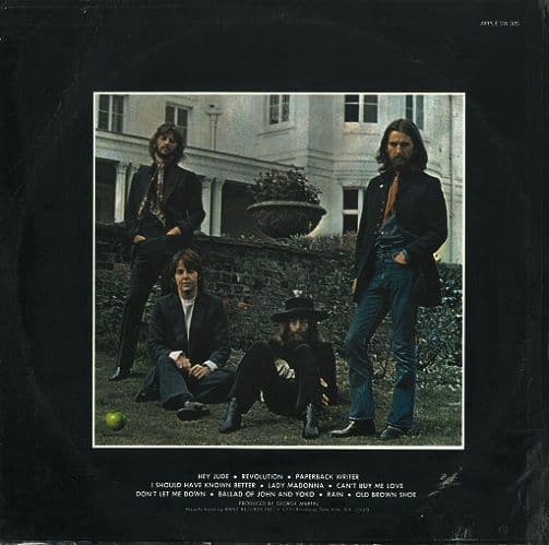 THE BEATLES Hey Jude Vinyl Record LP US Apple 1970